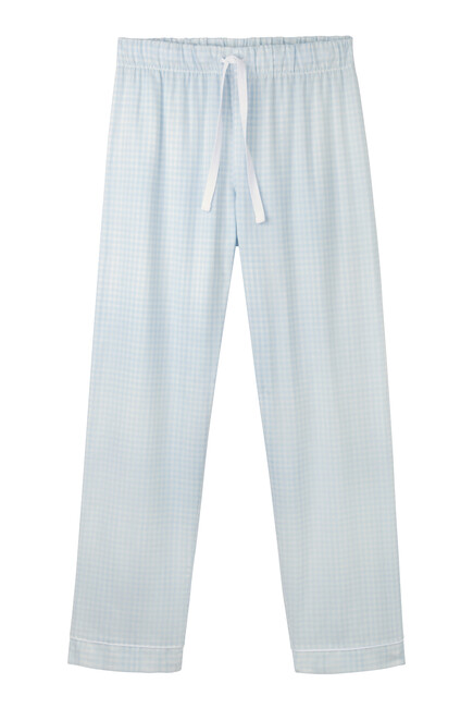 Double Check Cotton Pajama Pants